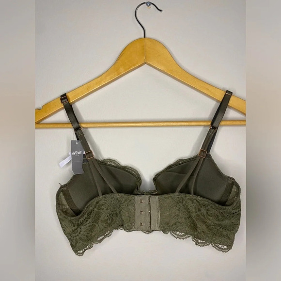 🏷️ NWT Aerie Balconette Lace Bra // 32 B - Picture 6 of 8